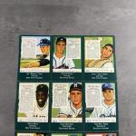 1954 Red Man Tobacco Uncut Sheet Baseball Legends