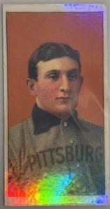1909 T206 Honus Wagner Double-Sided Refractor Card