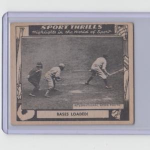 1948 Swell Sport Thrills Grover Alexander Lazzeri Card