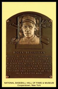 Roger Bresnahan Hall of Fame Postcard