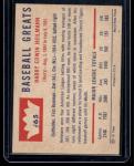 1960 Fleer Baseball Greats Harry Heilmann Card