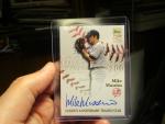 2001 Topps Mike Mussina Golden Anniversary Auto
