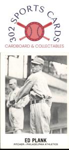 1977-84 Galasso Greats #156 Eddie Plank Card