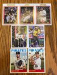 2025 Topps Archives Pittsburgh Pirates 7-Card Set