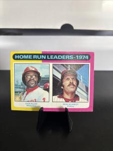 1975 Topps Mike Schmidt & Dick Allen League Leaders