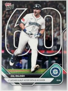 Cal Raleigh 2025 Topps NOW® Card 765