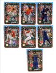 2024 Topps Holiday Astros Team Set Altuve Tucker