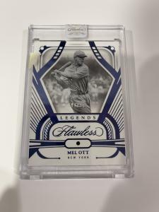 2024 Panini Flawless Mel Ott #72 07/15