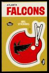 1982 Fleer Atlanta Falcons Helmet Stickers