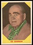 1960 Fleer Ed Barrow Yankees Baseball Card #23