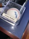 Carlos Rodon Autographed Rawlings Baseball with Case