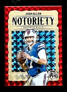 Josh Allen 2024 Panini Mosaic Red Prizm Card