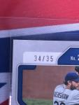 2022 Panini Prizm Clayton Kershaw Navy Blue Prizm