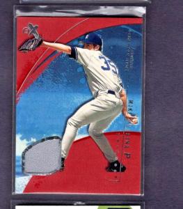 2002 SkyBox E-X Mike Mussina Game Used Card