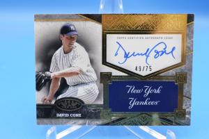 2025 Topps Tier One David Cone On-Card Auto