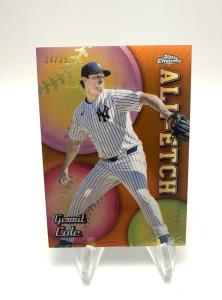 2024 Topps Chrome Gerrit Cole Orange #CAEU-1