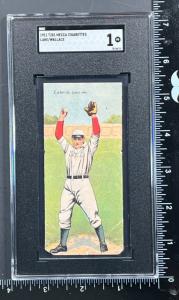 1911 T201 Bobby Wallace & Joe Lake Cards