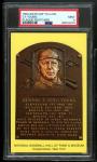 1964 Cy Young HOF Postcard Yellow Plaque PSA 9