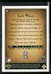 2002 SP Legendary Cuts Zack Wheat Card