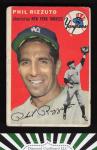 1954 Topps Phil Rizzuto Baseball Card #17