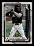 2024 Bowman Ryan Burrowes Chicago White Sox 5 Cards