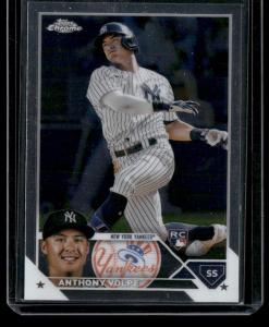 2023 Topps Chrome Anthony Volpe Rookie Card #4