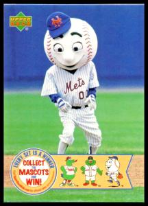 2006 Upper Deck Mr. Met New York Mets Card