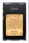 1941 Playball Red Ruffing #20 SGC 1.5