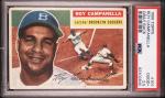 1956 Topps Roy Campanella Dodgers Gray Back Card