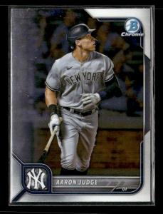 2022 Bowman Chrome Aaron Judge Yankees Card