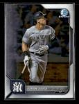 2022 Bowman Chrome Aaron Judge Yankees Card