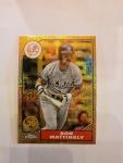 2022 Topps Chrome Silver Pack Don Mattingly Card