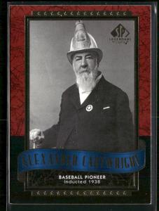 2003 SP Legendary Cuts Alexander Cartwright Card