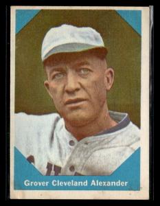 1960 Fleer Baseball Greats Grover Cleveland Alexander Card
