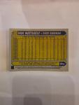 2022 Topps Chrome Silver Pack Don Mattingly Card