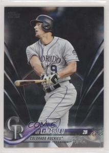 2018 Topps DJ LeMahieu Black 32/67 Card