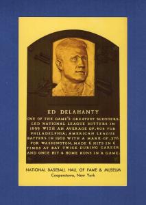 Ed Delahanty 1964 HOF Postcard - Phillies/Senators