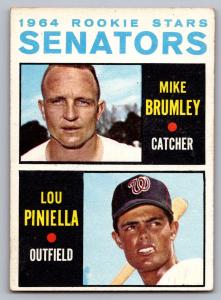 1964 Topps Lou Piniella Senators Rookie Card