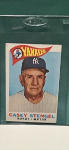 1960 Topps Casey Stengel #227 Sports Card