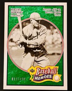 2005 Upper Deck Baseball Heroes Hornsby #171 /199