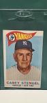 1960 Topps Casey Stengel #227 Sports Card