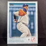 2015 Topps CC Sabathia Snow Camo #468 Yankees