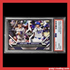 2024 Topps Now World Series Ohtani Judge PSA 10