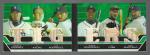 Ty Cobb Al Kaline Ivan Rodriguez Triple Threads Booklet