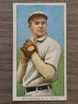 1909-11 T206 Christy Mathewson White Cap Card