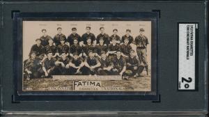 T200 Fatima Joe Tinker Cincinnati Reds Card