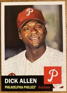 2025 Topps Living Set Dick Allen Phillies Card