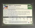 Brett Gardner 2008 Bowman Draft Rookie Card