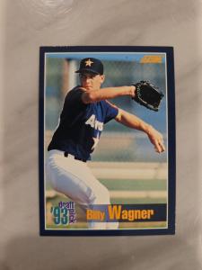 1994 Score Billy Wagner Rookie Baseball Card #536