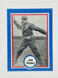 1976 Shakey's Pizza Hall of Fame Jack Chesbro Card
